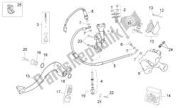 Rear brake system