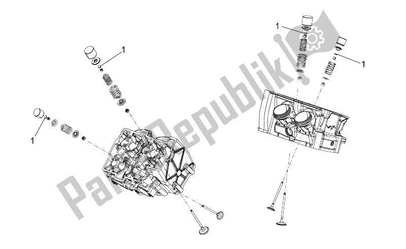 All parts for the ?? Van of the Aprilia RSV4 Aprc R 1000 2011