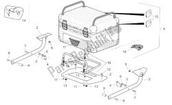 caja superior de aluminio