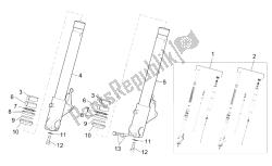 Showa front fork - Hubs, sleeves