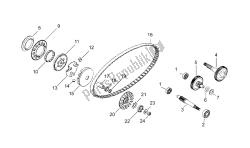 Half-pulley assy., driving