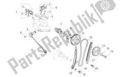 układ rozrządu z tylnym cylindrem