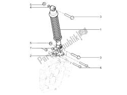 sospensione posteriore - ammortizzatore / i