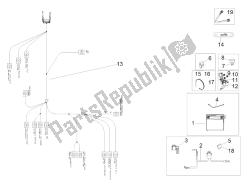 impianto elettrico posteriore