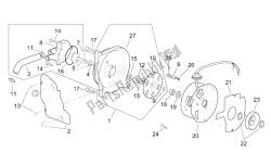 Flywheel - Water pump