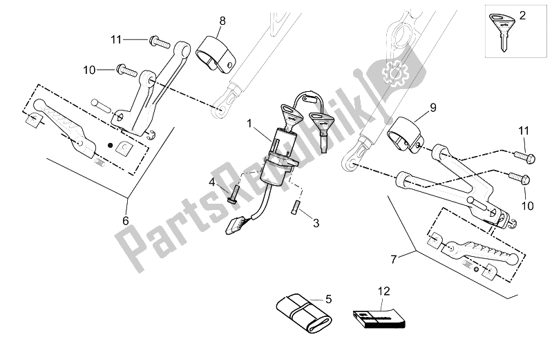 Toutes les pièces pour le Terminer La Partie du Aprilia SXV 450 550 Street Legal 2009