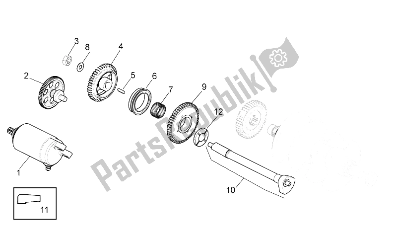 All parts for the Ignition Unit of the Aprilia RSV4 Aprc R ABS 1000 2013