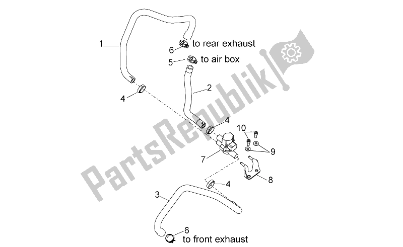 Alle Teile für das Sekundärluft des Aprilia RSV4 Aprc R ABS 1000 2013