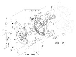 Flywheel magneto cover - Oil filter