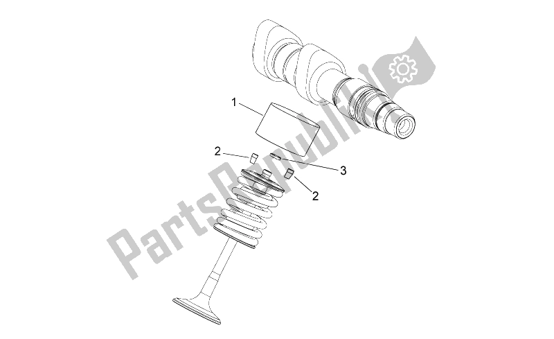 Toutes les pièces pour le Tampons De Soupapes du Aprilia Shiver 750 2007