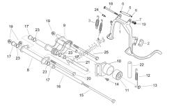 Central stand - Connecting rod