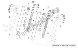 Kaifa front fork - Hubs, sleeves