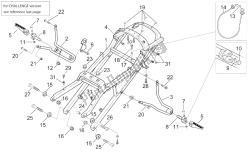 Saddel support - Rear foot rests