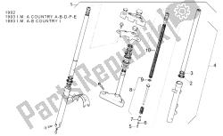 Front fork 92-93 - LH Sleeve