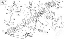 Rear brake system