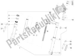 forcella / tubo sterzo - unità cuscinetto sterzo