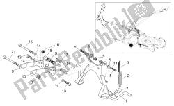 cavalletto centrale - collegamento motore