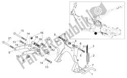 soporte central - conexión del motor