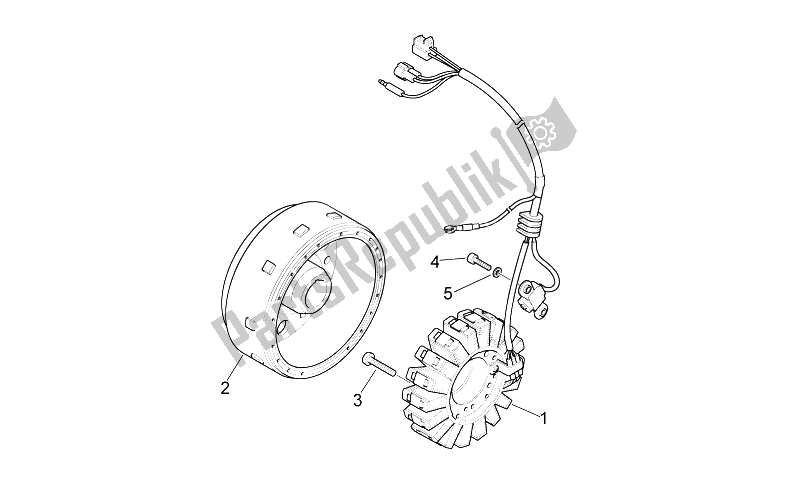 All parts for the Ignition Unit of the Aprilia Pegaso Strada Trail 650 IE 2005