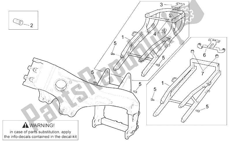 Todas las partes para Marco I de Aprilia RSV Mille 1000 2003