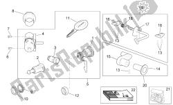 calcomanía - kit de hardware de bloqueo