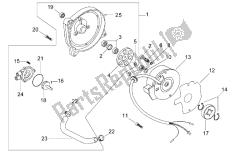 Flywheel - Water pump