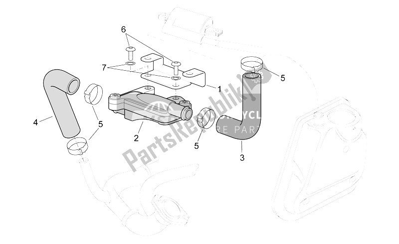 Tutte le parti per il Aria Secondaria del Aprilia Sonic 50 H2O 1998