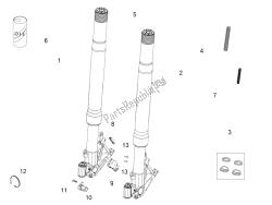 Front fork Ohlins