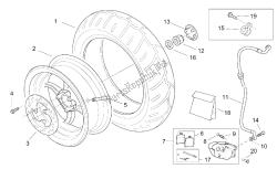 Rear wheel - disc brake