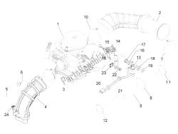 Carburettor, assembly - Union pipe