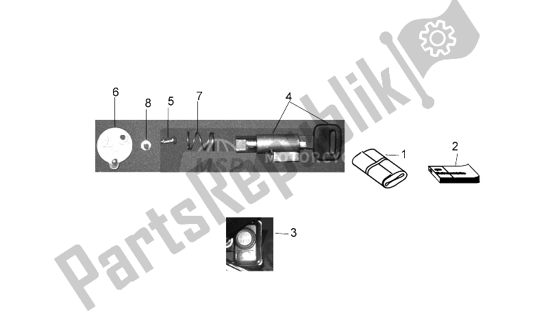 All parts for the Completing Part of the Aprilia RXV 450 550 2009