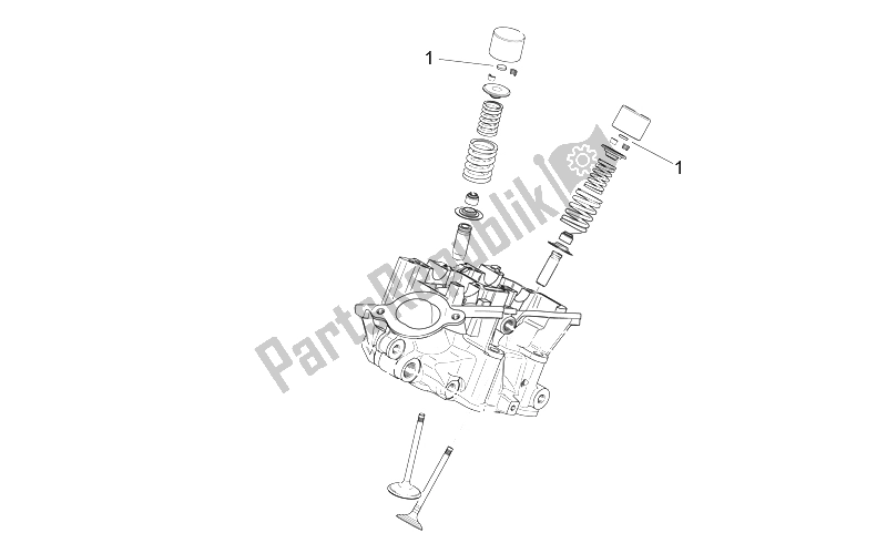 Toutes les pièces pour le Tampons De Soupapes du Aprilia RSV Mille 1000 2000