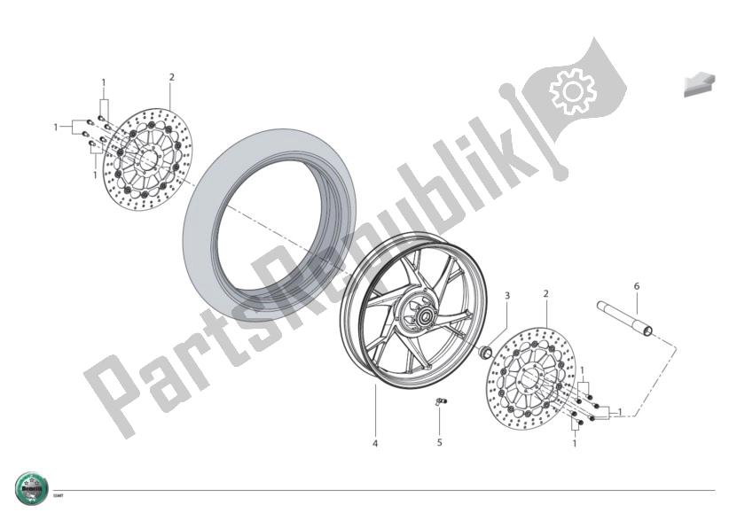 Toutes les pièces pour le Outils Spéciaux du Benelli BN 600I 2014 - 2015