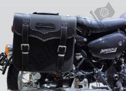 Benelli Imperiale Leather Panniers