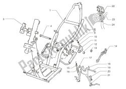 chassis- middenstandaard