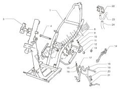 chassis- middenstandaard