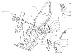 chassis- middenstandaard