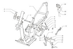 chassis- middenstandaard