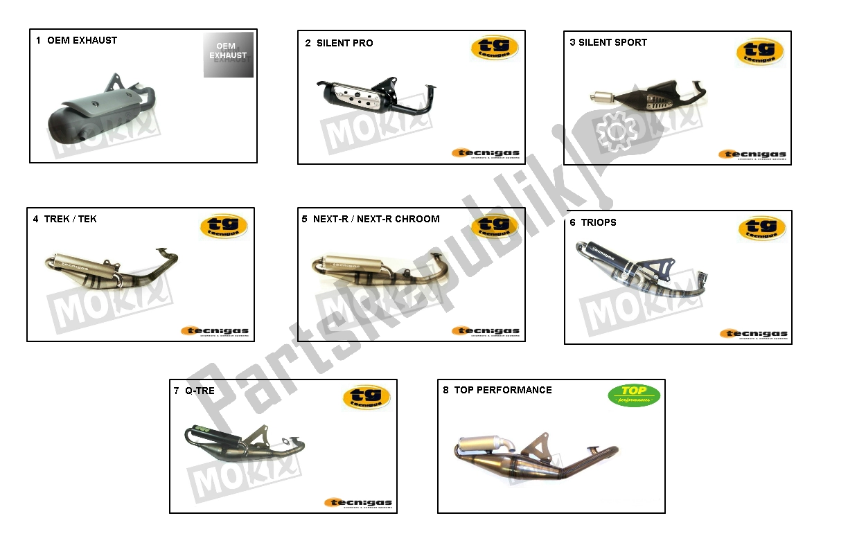 Todas las partes para Cansada de Beta ARK K LC RS Zwart RO 50 2000 - 2010