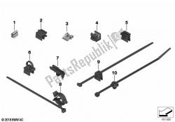 fascetta per cavi, tubo / clip per cavo