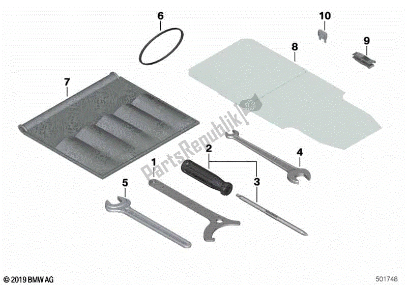 All parts for the Car Tool of the BMW C 400 GT K 08 2018 - 2020