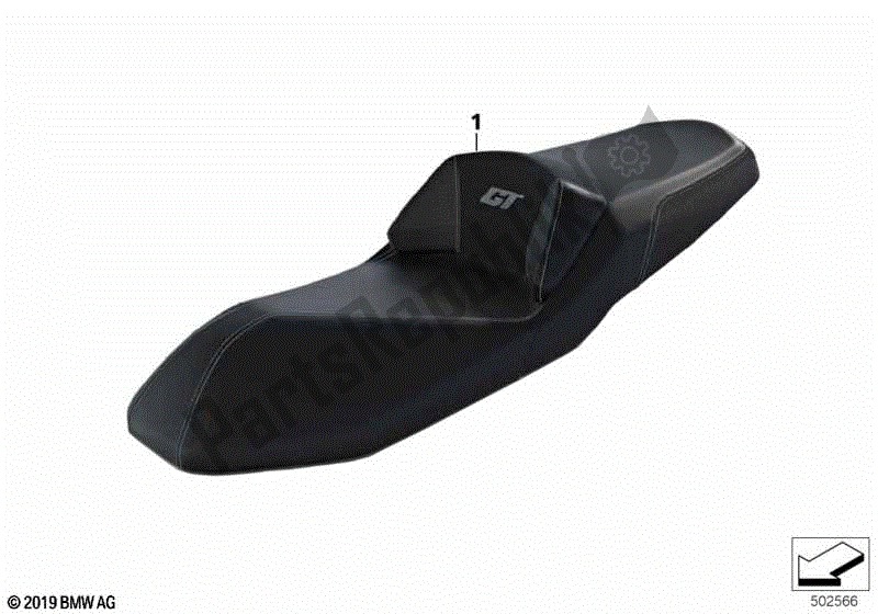 Todas las partes para Asiento De Banco De Perfil Bajo de BMW C 400 GT K 08 2018 - 2020