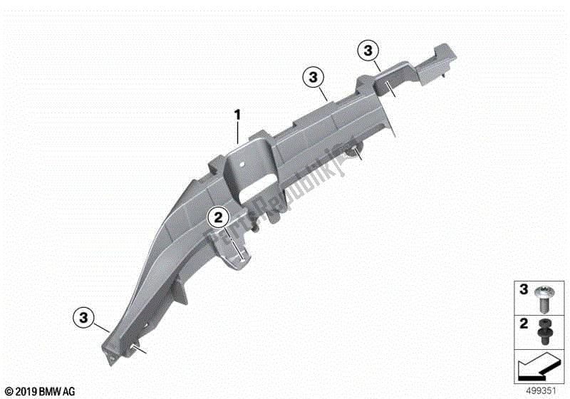 Todas las partes para Cubierta Del Maletero de BMW C 400 GT K 08 2018 - 2020