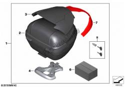 topkofferlamp 29l met adapterplaat