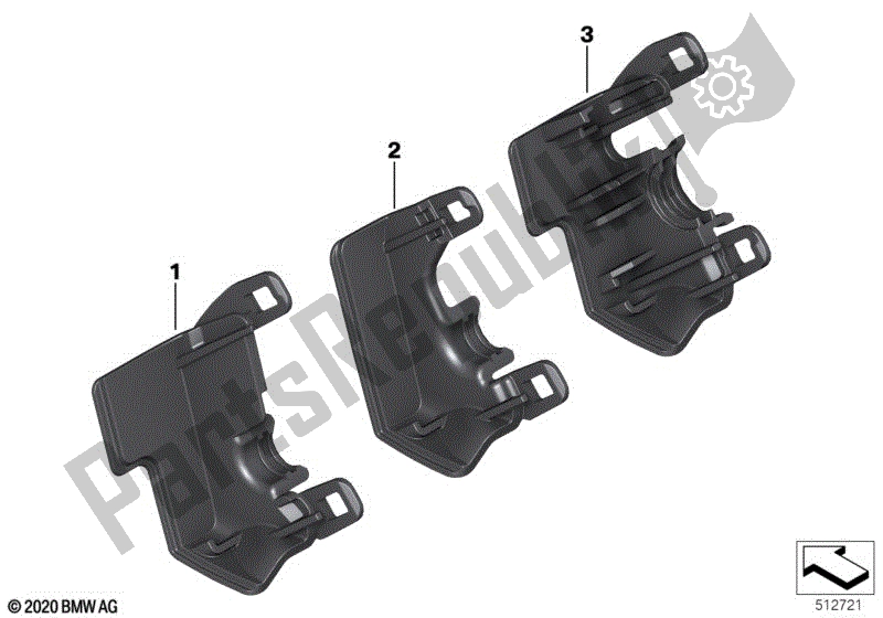 Alle onderdelen voor de Cover For Combination Switch, Left van de BMW C 400 GT K 08 2021