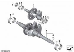Crankshaft / counterbalance shaft