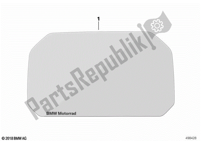 Alle onderdelen voor de Beschermglas, Tft-display van de BMW C 400 GT K 08 2021