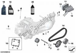 óleo do motor / serviço de manutenção