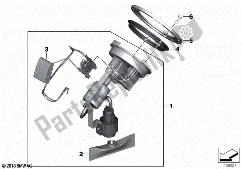 Todas las partes para Bomba De Combustible / Filtro De Combustible de BMW C 400 X K 09 2018 - 2019