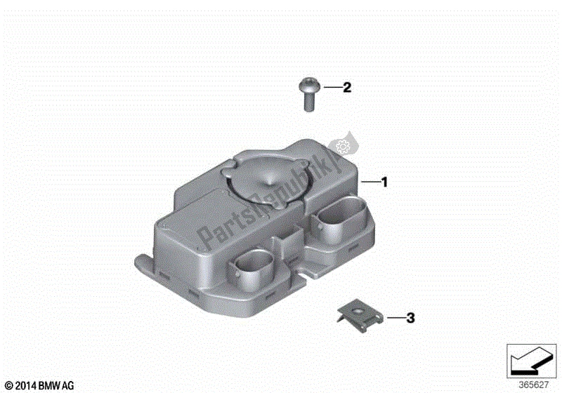 All parts for the Alarm Systems of the BMW C Evolution K 17 2016 - 2018